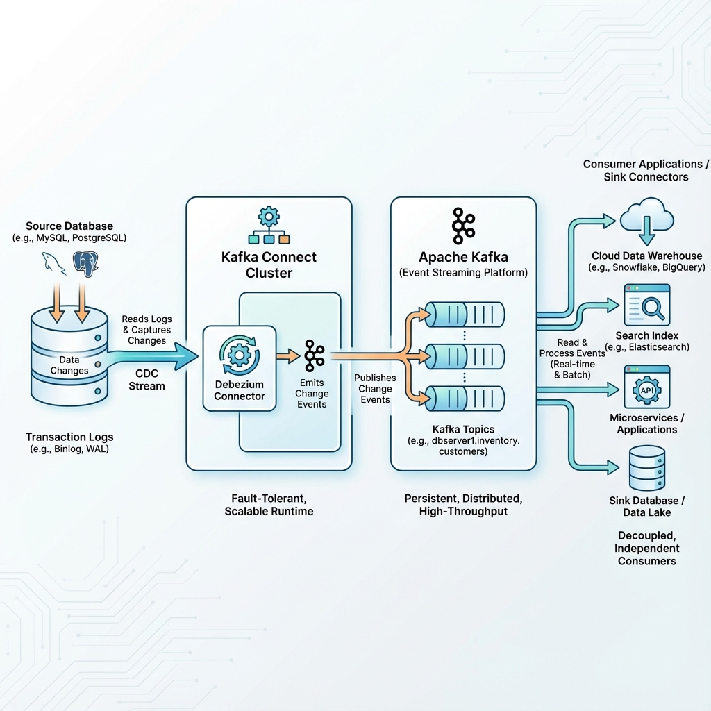 Debeziumで実現するリアルタイムデータ連携！Change Data Capture (CDC) 入門